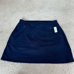 Talbots Navy Blue Skort NWT